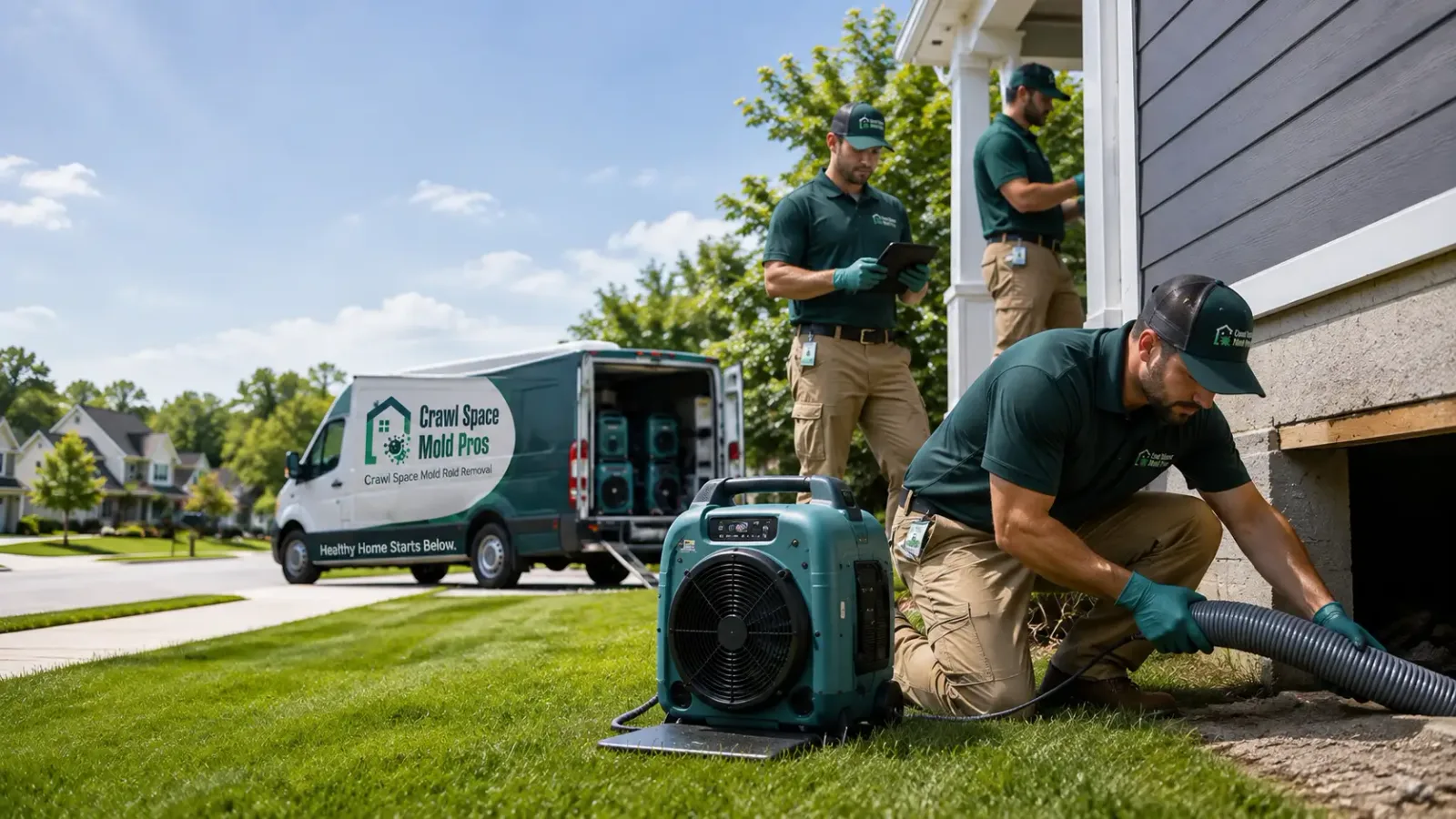 Crawl Space Mold Removal in Greig, NY